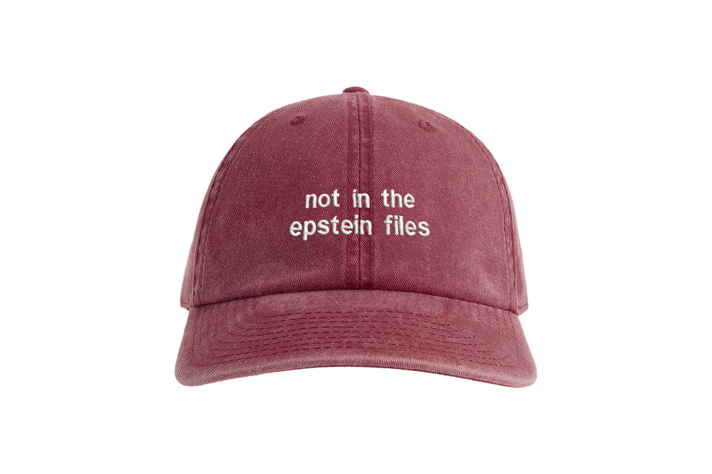 Şapcă NOT IN THE EPSTEIN FILES