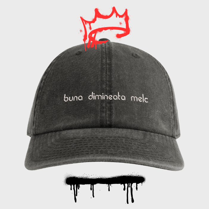 Şapcă BUNĂ DIMINEAŢA MELC